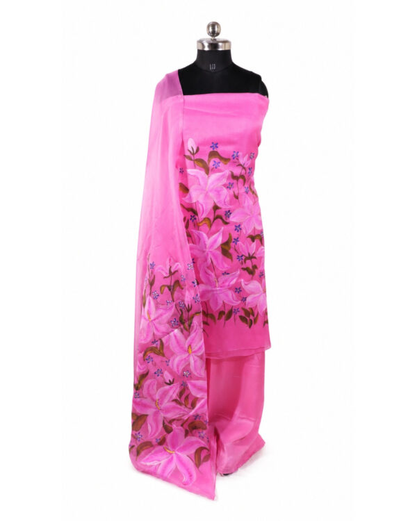Rose Pink Lily Garden