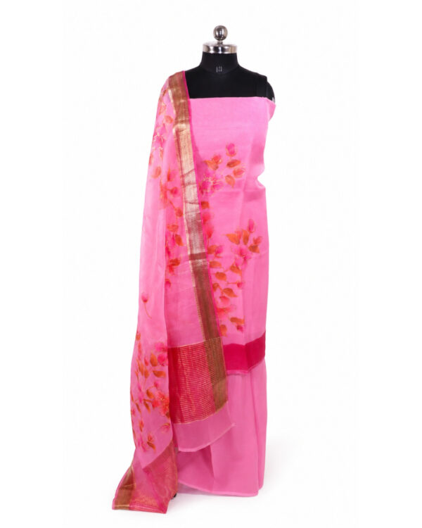 Pink Petal Banarasi